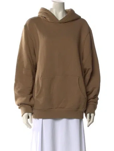 Pre-owned Jamie Haller Cowl Neck Long Sleeve Sweatshirt W/ Tags In Brown