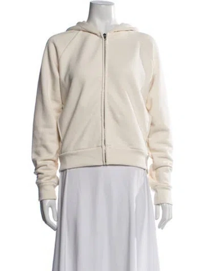 Pre-owned Jamie Haller Crew Neck Long Sleeve Hoodie In Neutrals