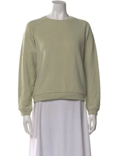 Pre-owned Jamie Haller Crew Neck Long Sleeve Sweatshirt In Green