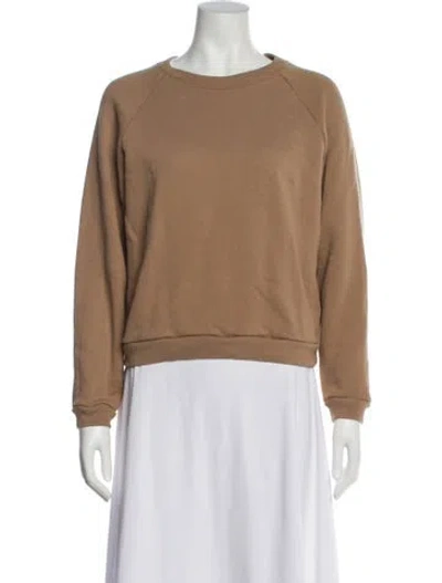 Pre-owned Jamie Haller Crew Neck Long Sleeve Sweatshirt In Neutral