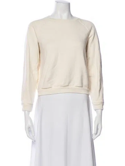 Pre-owned Jamie Haller Crew Neck Long Sleeve Sweatshirt In Neutral