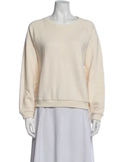Pre-owned Jamie Haller Crew Neck Long Sleeve Sweatshirt W/ Tags In Neutrals