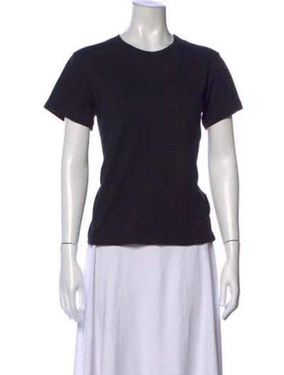 Pre-owned Jamie Haller Crew Neck Short Sleeve T-shirt W/ Tags In Black