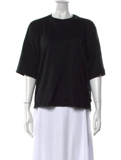 Pre-owned Jamie Haller Crew Neck Short Sleeve T-shirt W/ Tags In Black