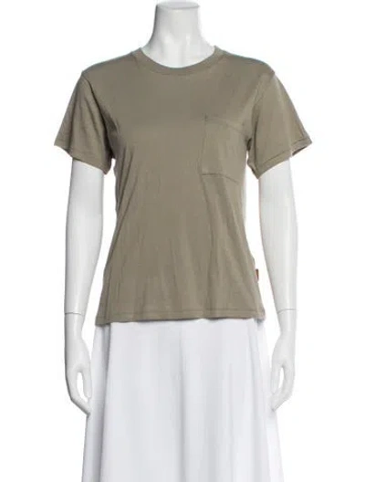 Pre-owned Jamie Haller Crew Neck Short Sleeve T-shirt W/ Tags In Green