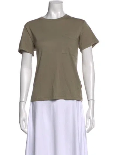 Pre-owned Jamie Haller Crew Neck Short Sleeve T-shirt W/ Tags In Green