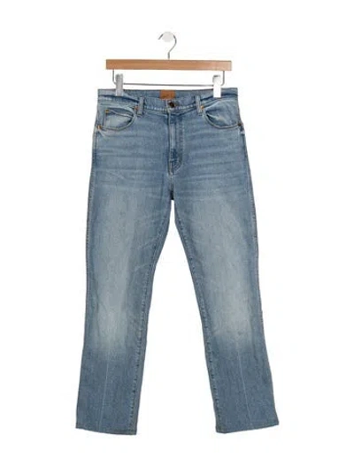 Pre-owned Jamie Haller High-rise Flared Jeans In Blue