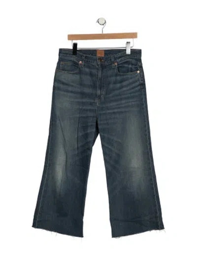 Pre-owned Jamie Haller High-rise Flared Jeans In Blue