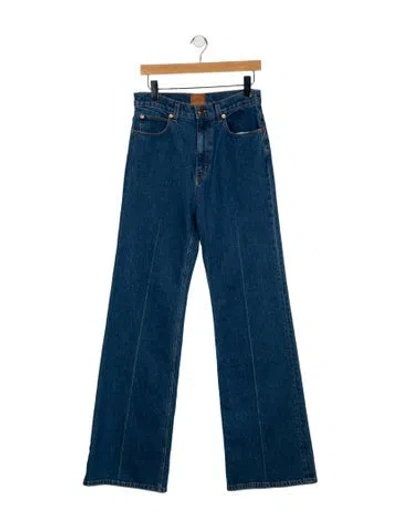 Pre-owned Jamie Haller High-rise Flared Jeans W/ Tags In Blue