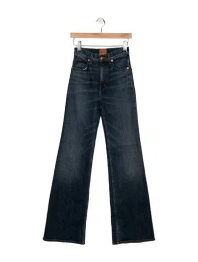 Pre-owned Jamie Haller High-rise Flared Jeans W/ Tags In Blue