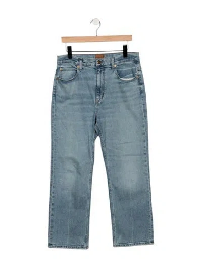 Pre-owned Jamie Haller High-rise Straight Leg Jeans In Blue