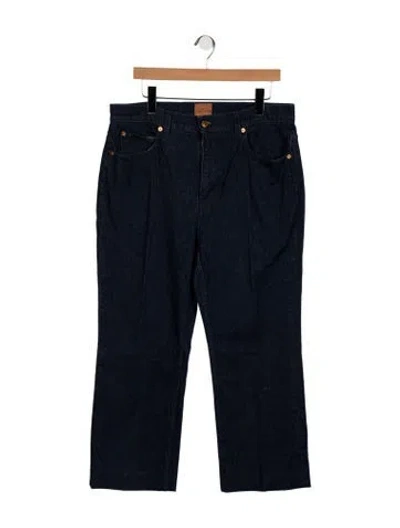Pre-owned Jamie Haller High-rise Straight Leg Jeans In Blue
