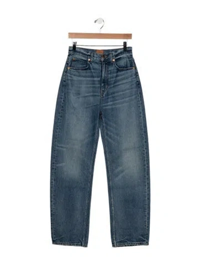 Pre-owned Jamie Haller High-rise Straight Leg Jeans W/ Tags In Blue