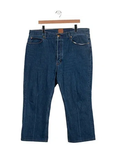 Pre-owned Jamie Haller High-rise Wide Leg Jeans In Blue