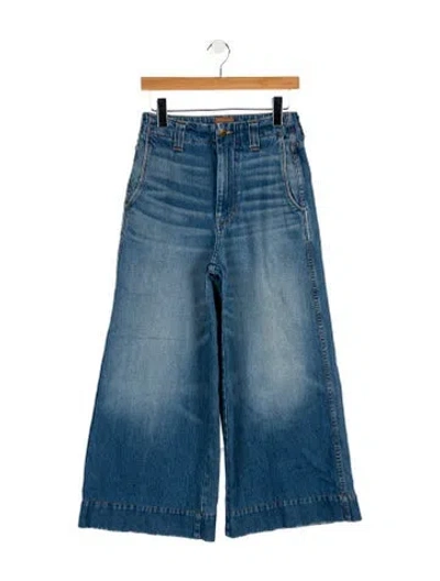 Pre-owned Jamie Haller High-rise Wide Leg Jeans In Blue