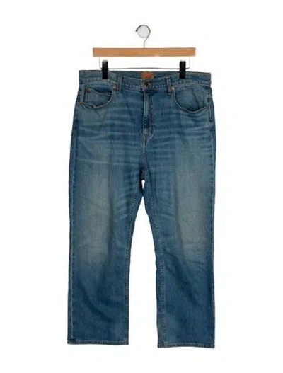 Pre-owned Jamie Haller High-rise Wide Leg Jeans In Blue