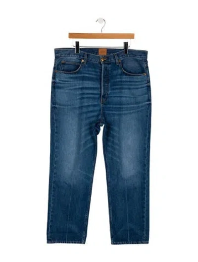 Pre-owned Jamie Haller High-rise Wide Leg Jeans In Blue