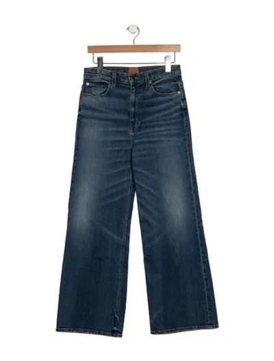 Pre-owned Jamie Haller High-rise Wide Leg Jeans In Blue