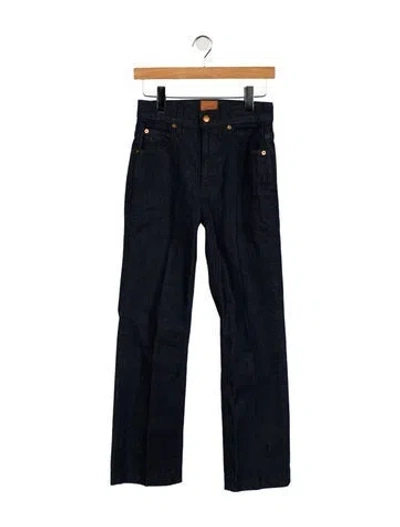 Pre-owned Jamie Haller High-rise Wide Leg Jeans In Blue