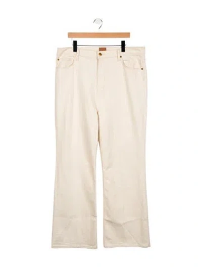 Pre-owned Jamie Haller High-rise Wide Leg Jeans In Neutral