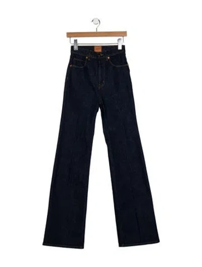 Pre-owned Jamie Haller High-rise Wide Leg Jeans W/ Tags In Blue