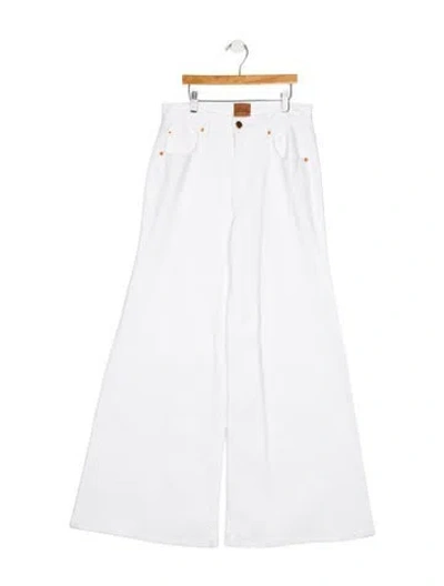 Pre-owned Jamie Haller High-rise Wide Leg Jeans W/ Tags In Blue
