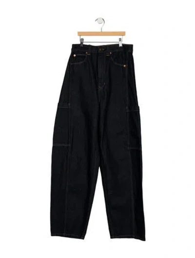 Pre-owned Jamie Haller High-rise Wide Leg Jeans W/ Tags In Blue