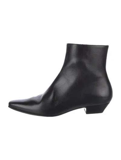 Pre-owned Jamie Haller Leather Boots In Black