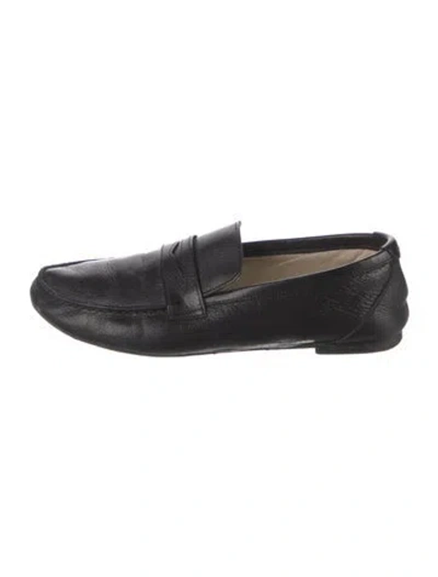 Pre-owned Jamie Haller Leather Loafers In Black