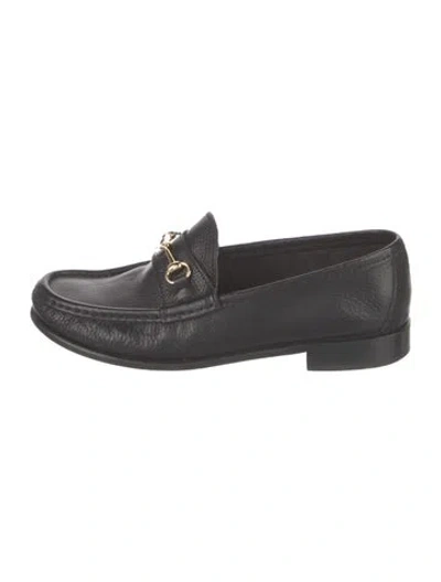 Pre-owned Jamie Haller Leather Loafers In Black