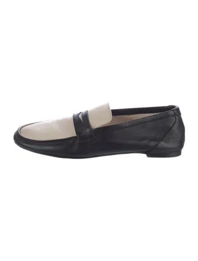 Pre-owned Jamie Haller Leather Loafers In Black