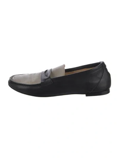 Pre-owned Jamie Haller Leather Loafers In Black