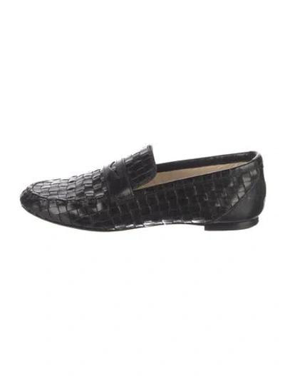 Pre-owned Jamie Haller Leather Loafers In Black