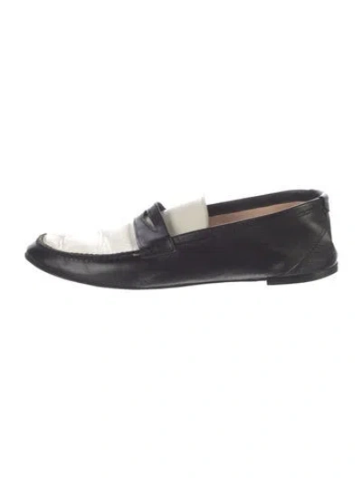 Pre-owned Jamie Haller Leather Loafers In Black
