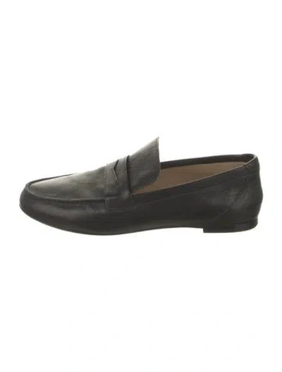 Pre-owned Jamie Haller Leather Loafers In Black