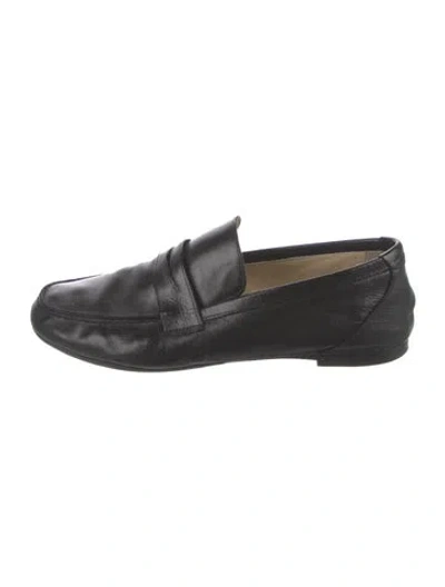 Pre-owned Jamie Haller Leather Loafers In Black