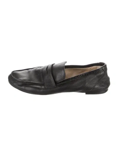 Pre-owned Jamie Haller Leather Loafers In Black