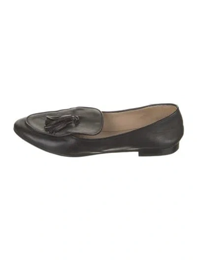 Pre-owned Jamie Haller Leather Loafers In Black
