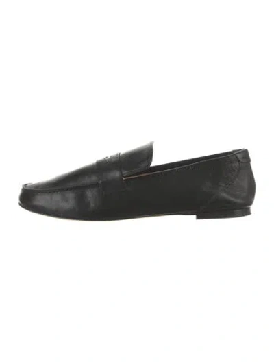 Pre-owned Jamie Haller Leather Loafers In Black