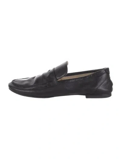 Pre-owned Jamie Haller Leather Loafers In Black