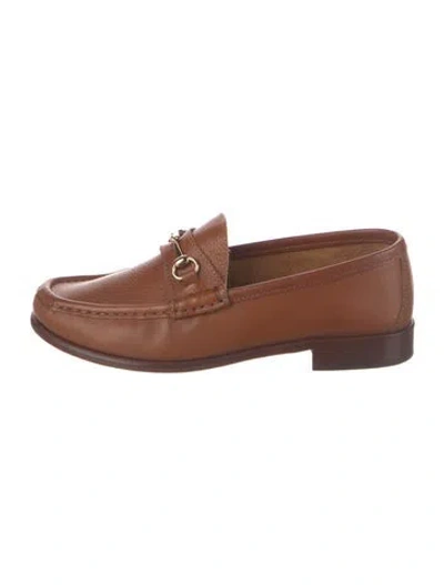 Pre-owned Jamie Haller Leather Loafers In Brown