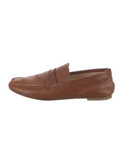Pre-owned Jamie Haller Leather Loafers In Brown