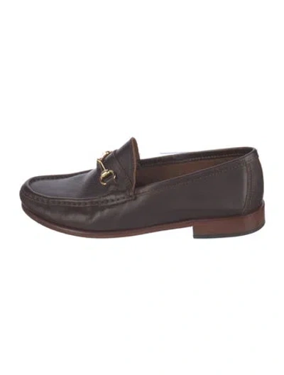 Pre-owned Jamie Haller Leather Loafers In Brown