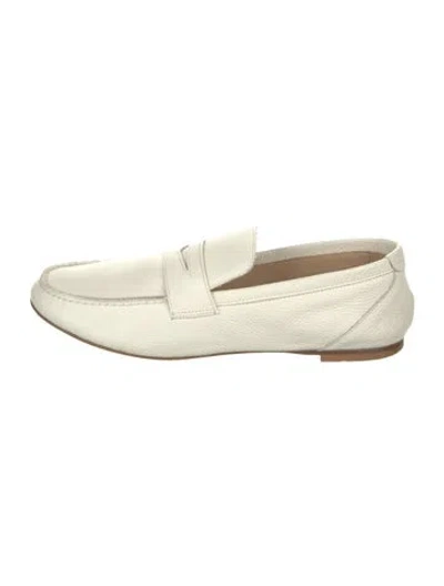 Pre-owned Jamie Haller Leather Loafers In Neutrals