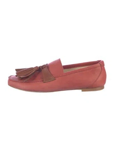 Pre-owned Jamie Haller Leather Loafers In Pink