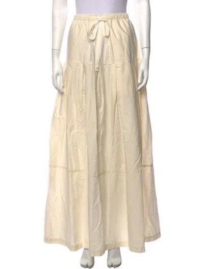 Pre-owned Jamie Haller Long Skirt In Neutrals