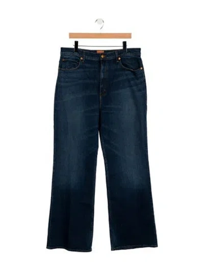 Pre-owned Jamie Haller Mid-rise Straight Leg Jeans In Blue