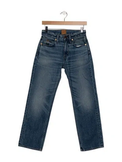 Pre-owned Jamie Haller Mid-rise Straight Leg Jeans W/ Tags In Blue