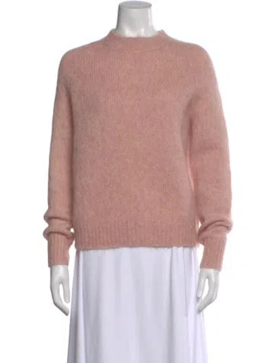 Pre-owned Jamie Haller Mock Neck Sweater In Pink