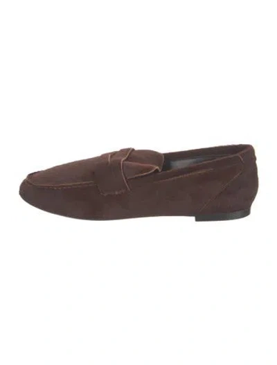 Pre-owned Jamie Haller Ponyhair Loafers W/ Tags In Brown